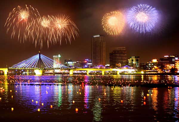 Sắp diễn ra Cuộc thi trình diễn pháo hoa quốc tế Đà Nẵng 2015