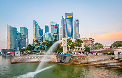 Ghé thăm công viên Merlion Park
