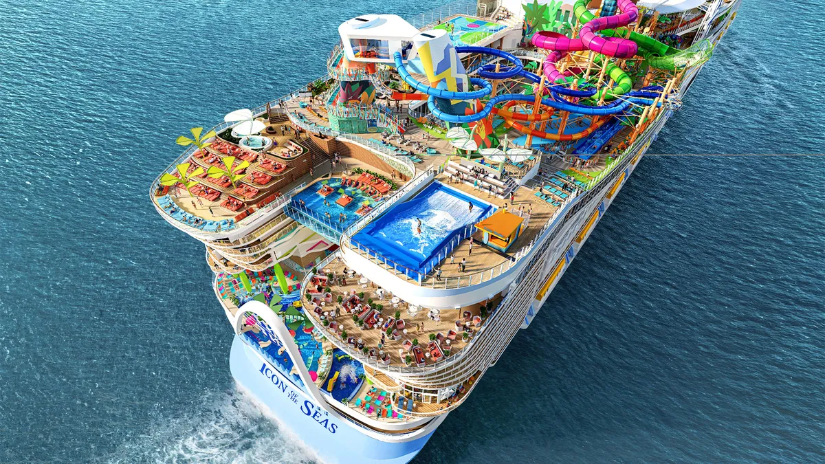 Icon of the Seas - du thuyền lớn nhất thế giới
